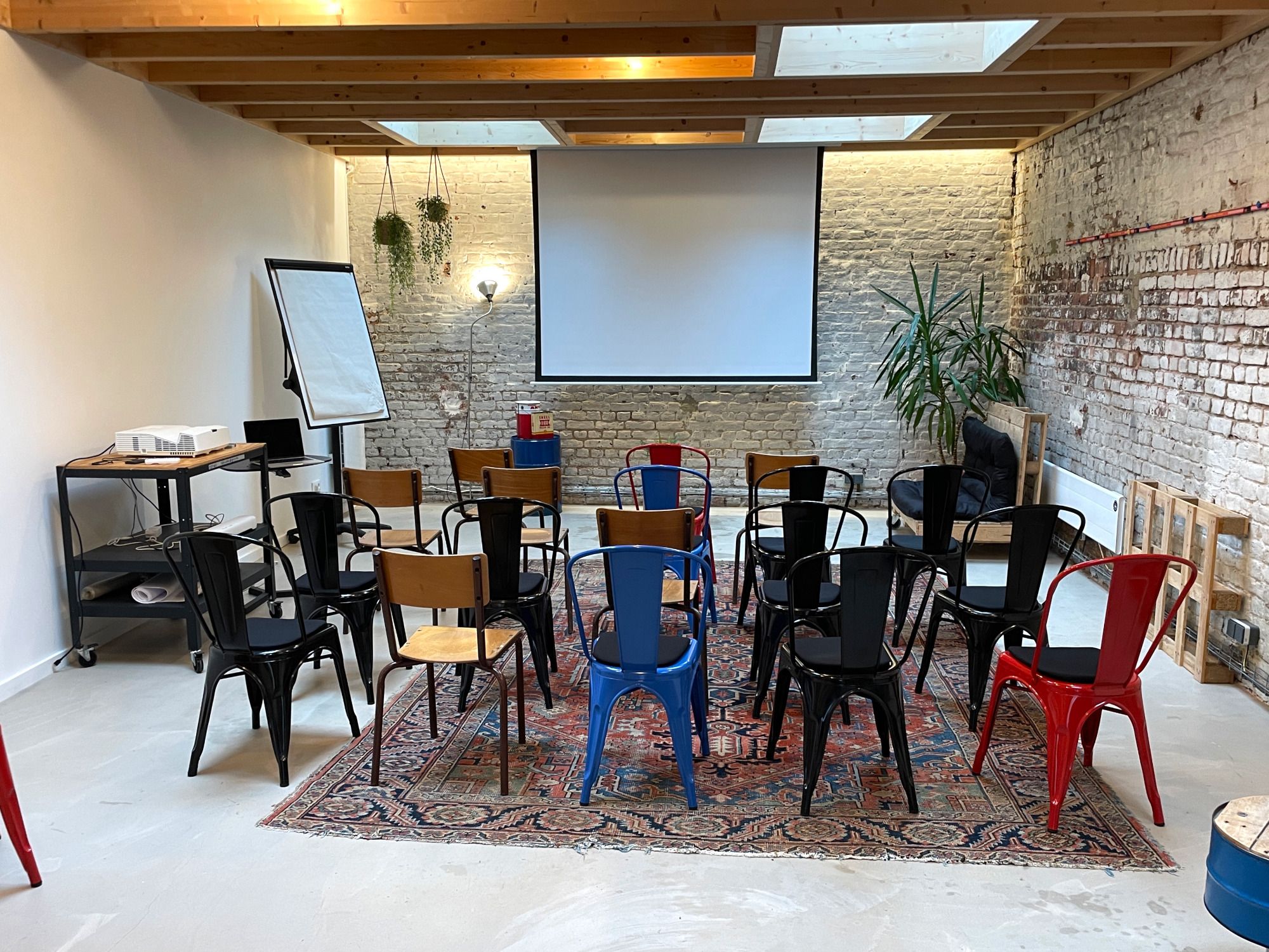 Configuration conférence — 30 personnes