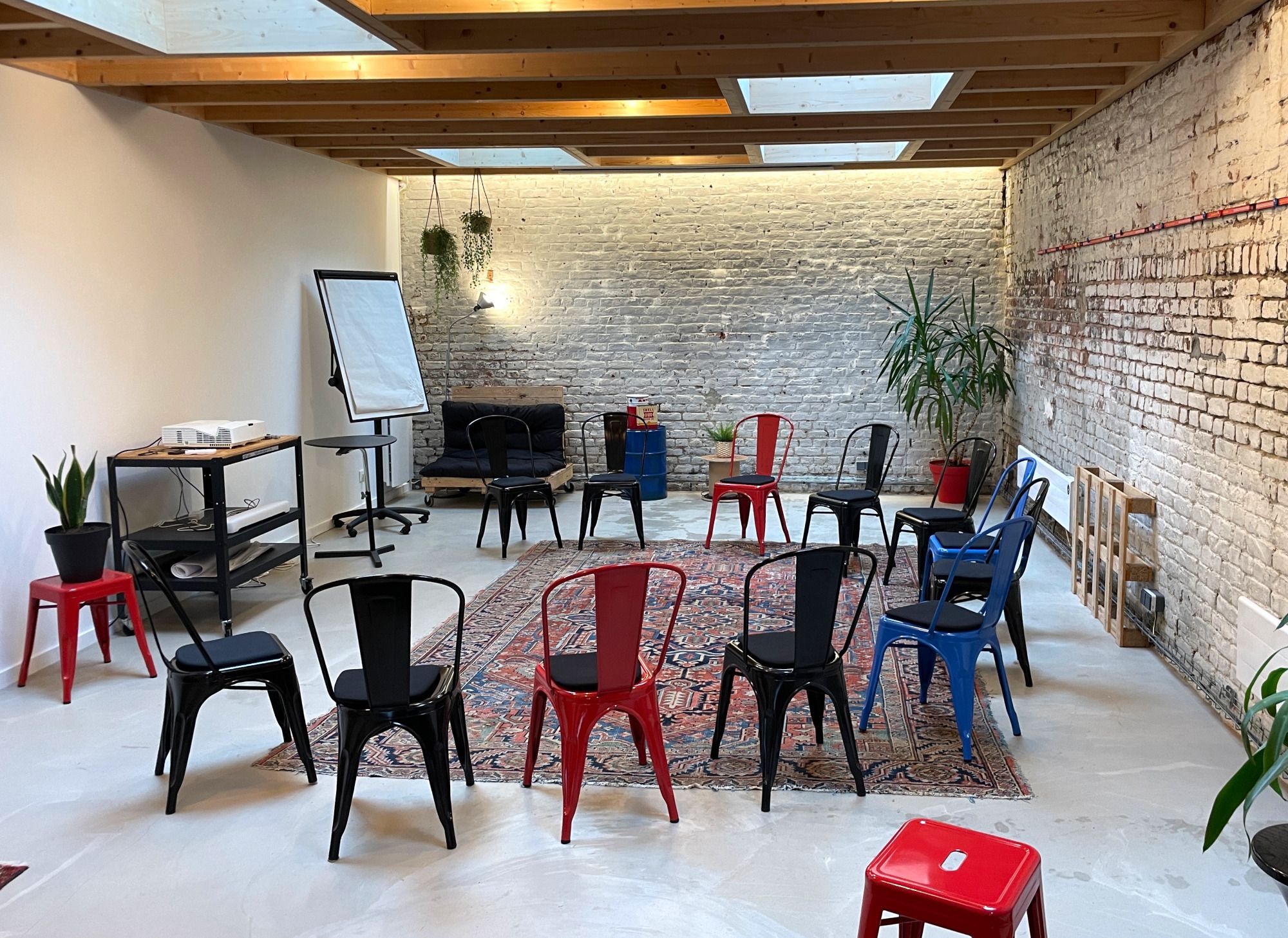 Configuration atelier — 15 personnes